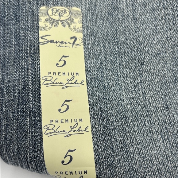 NWT Seven7 Kids Light Blue Denim Bootcut Jeans Size 5 - Picture 2 of 11